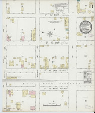 Cullman, Alabama 1888 - Old Map Alabama Fire Insurance Index