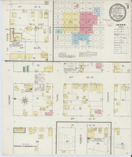Cullman, Alabama 1894 - Old Map Alabama Fire Insurance Index