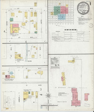 Cullman, Alabama 1900 - Old Map Alabama Fire Insurance Index