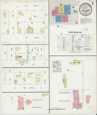 Cullman, Alabama 1905 - Old Map Alabama Fire Insurance Index