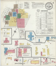 Cullman, Alabama 1917 - Old Map Alabama Fire Insurance Index