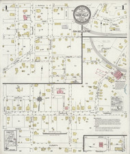 Dadeville, Alabama 1924 - Old Map Alabama Fire Insurance Index