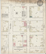 Decatur, Alabama 1884 - Old Map Alabama Fire Insurance Index