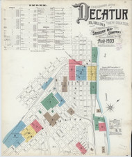 Decatur, Alabama 1903 - Old Map Alabama Fire Insurance Index