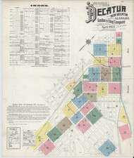 Decatur, Alabama 1913 - Old Map Alabama Fire Insurance Index
