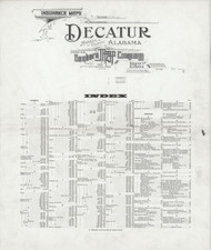 Decatur, Alabama 1927 (1) - Old Map Alabama Fire Insurance Index