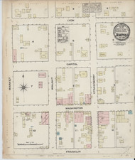 Demopolis, Alabama 1884 - Old Map Alabama Fire Insurance Index