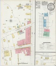 Dothan, Alabama 1898 - Old Map Alabama Fire Insurance Index