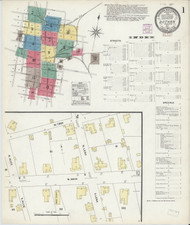 Dothan, Alabama 1907 - Old Map Alabama Fire Insurance Index
