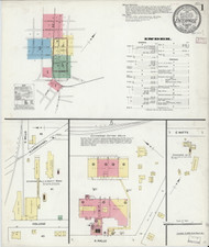 Enterprise, Alabama 1910 - Old Map Alabama Fire Insurance Index