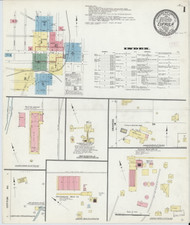 Eufaula, Alabama 1910 - Old Map Alabama Fire Insurance Index
