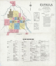 Eufaula, Alabama 1930 - Old Map Alabama Fire Insurance Index
