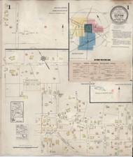 Eutaw, Alabama 1943 - Old Map Alabama Fire Insurance Index