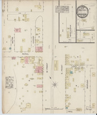 Evergreen, Alabama 1884 - Old Map Alabama Fire Insurance Index