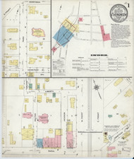 Evergreen, Alabama 1910 - Old Map Alabama Fire Insurance Index