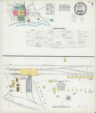 Gadsden, Alabama 1899 - Old Map Alabama Fire Insurance Index