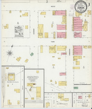 Geneva, Alabama 1903 - Old Map Alabama Fire Insurance Index