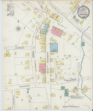 Goodwater, Alabama 1894 - Old Map Alabama Fire Insurance Index