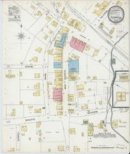 Goodwater, Alabama 1900 - Old Map Alabama Fire Insurance Index