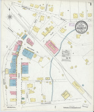 Goodwater, Alabama 1909 - Old Map Alabama Fire Insurance Index