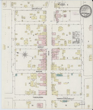 Greensboro, Alabama 1889 - Old Map Alabama Fire Insurance Index