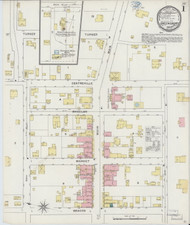 Greensboro, Alabama 1894 - Old Map Alabama Fire Insurance Index