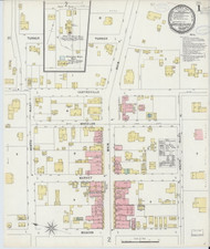 Greensboro, Alabama 1898 - Old Map Alabama Fire Insurance Index
