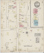 Greenville, Alabama 1884 - Old Map Alabama Fire Insurance Index