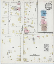 Greenville, Alabama 1889 - Old Map Alabama Fire Insurance Index