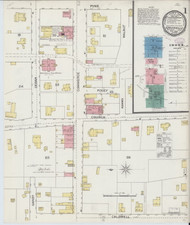 Greenville, Alabama 1893 - Old Map Alabama Fire Insurance Index