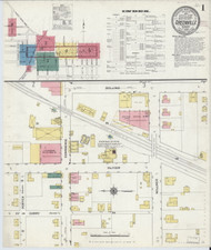 Greenville, Alabama 1909 - Old Map Alabama Fire Insurance Index
