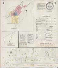 Heflin, Alabama 1940 - Old Map Alabama Fire Insurance Index