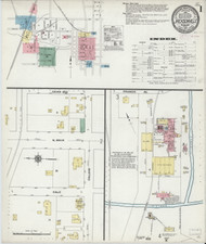 Jacksonville, Alabama 1910 - Old Map Alabama Fire Insurance Index