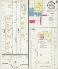 Lafayette, Alabama 1909 - Old Map Alabama Fire Insurance Index