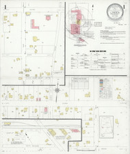 Linden, Alabama 1933 - Old Map Alabama Fire Insurance Index