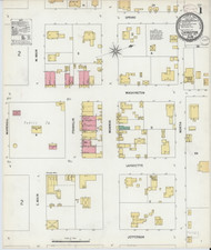 Livingston, Alabama 1899 - Old Map Alabama Fire Insurance Index