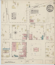 Marion, Alabama 1884 - Old Map Alabama Fire Insurance Index