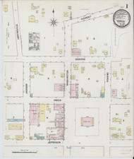 Marion, Alabama 1889 - Old Map Alabama Fire Insurance Index