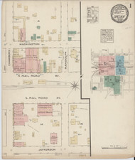 Opelika, Alabama 1885 - Old Map Alabama Fire Insurance Index