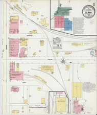 Ozark, Alabama 1903 - Old Map Alabama Fire Insurance Index