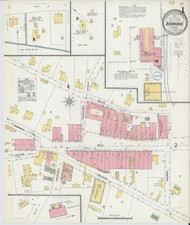 Roanoke, Alabama 1903 - Old Map Alabama Fire Insurance Index