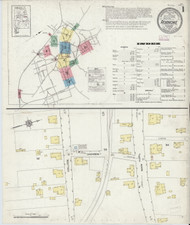 Roanoke, Alabama 1913 - Old Map Alabama Fire Insurance Index