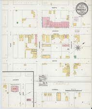 Russellville, Alabama 1905 - Old Map Alabama Fire Insurance Index