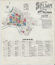 Selma, Alabama 1903 - Old Map Alabama Fire Insurance Index