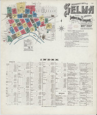 Selma, Alabama 1907 - Old Map Alabama Fire Insurance Index