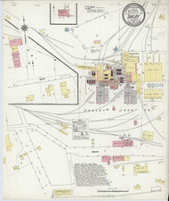 Shelby, Alabama 1910 - Old Map Alabama Fire Insurance Index