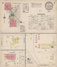 Sylacauga, Alabama 1922 - Old Map Alabama Fire Insurance Index