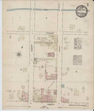 Talladega, Alabama 1885 - Old Map Alabama Fire Insurance Index