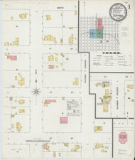 Tuscumbia, Alabama 1899 - Old Map Alabama Fire Insurance Index