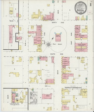 Tuskegee, Alabama 1897 - Old Map Alabama Fire Insurance Index